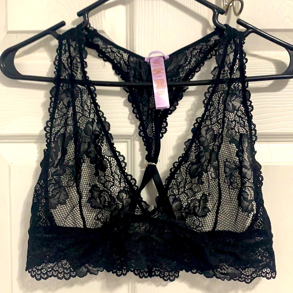 Fenty bralette, black, size XL